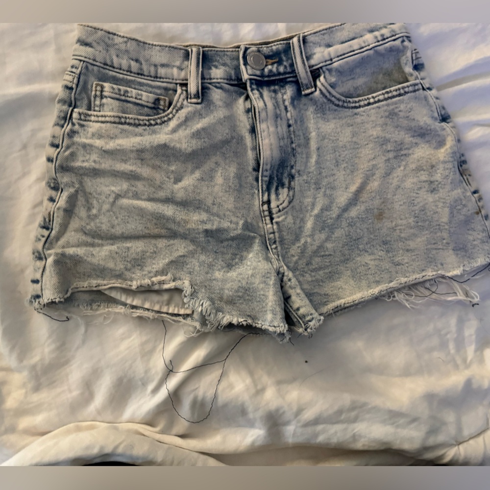 SO denim shorts Size 6 Highrise mom shorts